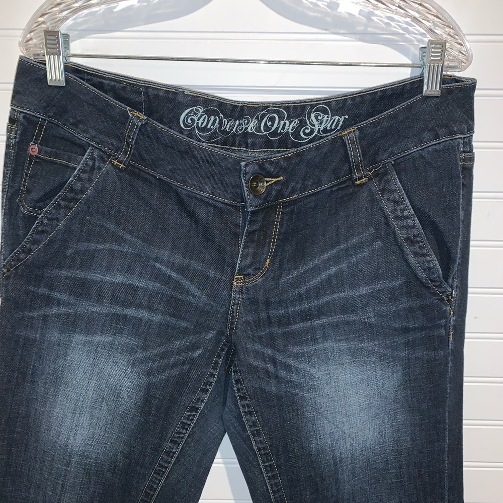 Woman’s Converse One Star Trinity Boot Jeans! Size 14